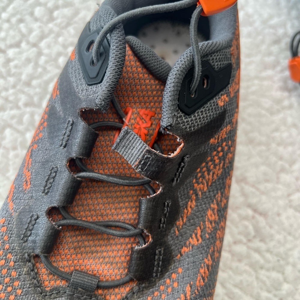 Hoka Athletic Shoes - Orange and Gray - Picture 7 of 16